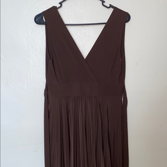 Brown Party Dress Size: Large - Picture 3 of 4